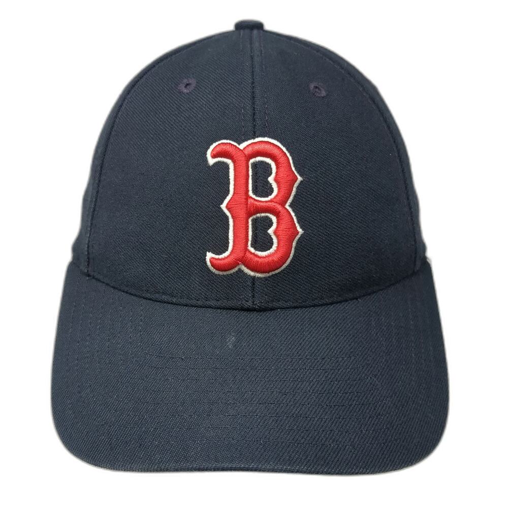 Boston Red Sox MLB Twin City Baseball Cap Blue Red White One Size Strapback Hat
